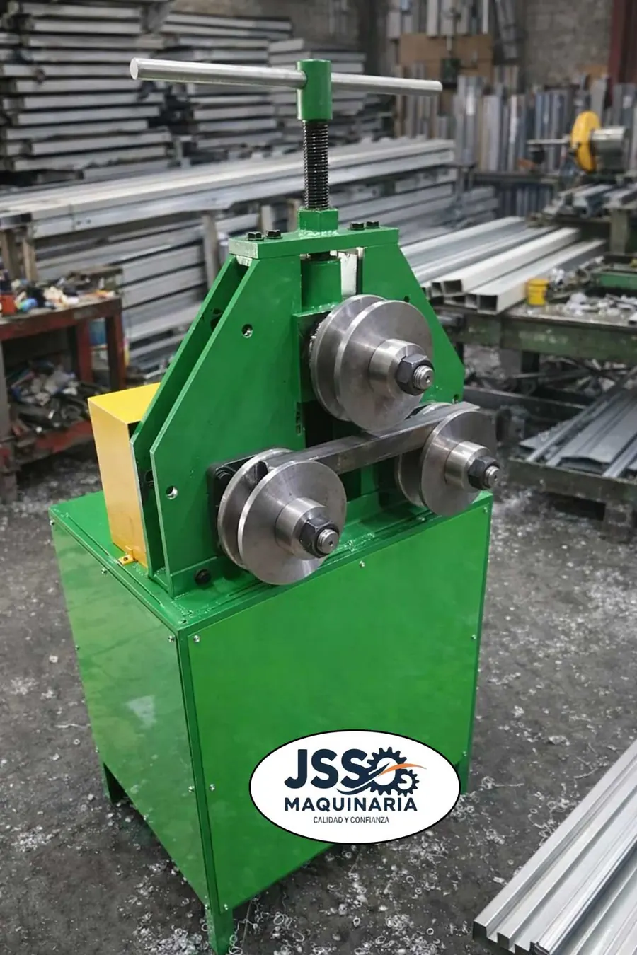 Roladora de Perfiles Ajuste Manual 1.5 pulgadas Cal 14 JSS Maquinaria